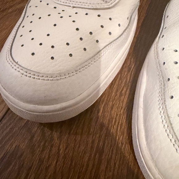 Nike Men's Court Vision White and Red Sneakers - Picture 9 of 13